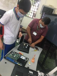 arreglando un computador